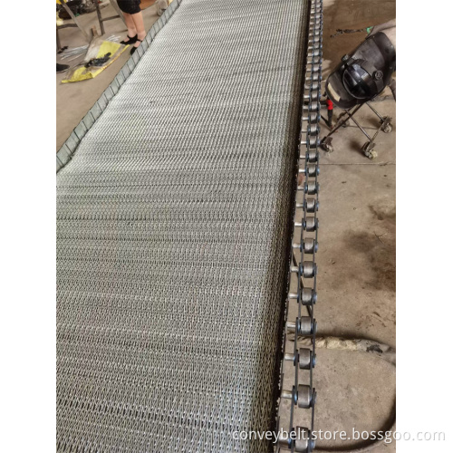Stainless Steel Compound Weave Belt for Chemical Particals